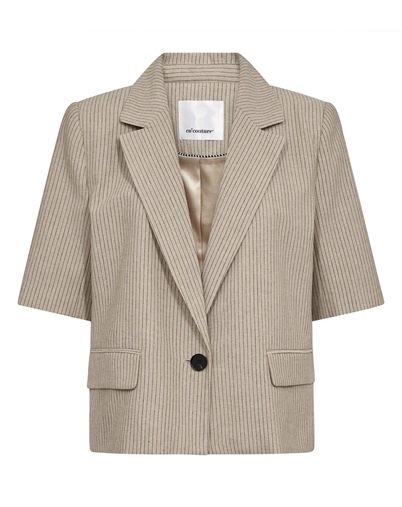 Co Couture - Nadine CC Kortærmet Blazer - Bisquit